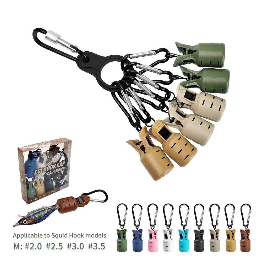 Fishing Hook Jig - Couvre-hameçon pour calmar en matériau PP