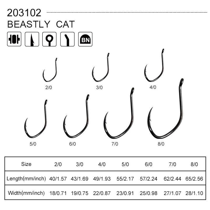 OBSESSION 203102 10 pièces/sac - Fishing Hook Assortment avis et prix