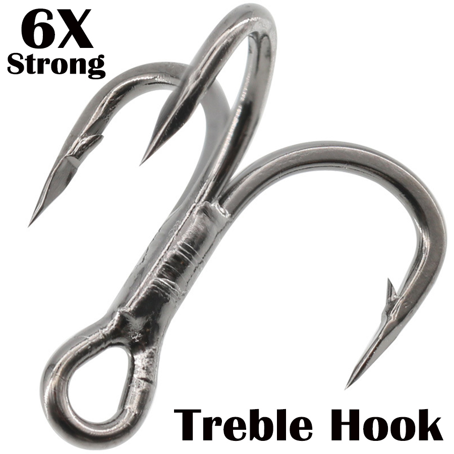 Hameçon triple de pêche 6X en  - Fishing Hook Assortment avis et prix
